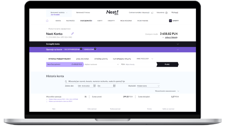 Bankowość online | Nest Bank